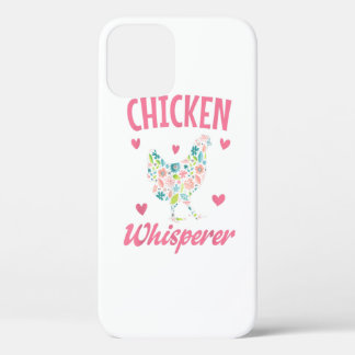 Kippenfluisteraar Vrouwen Meisje Grappig Kippenlie iPhone 12 Hoesje