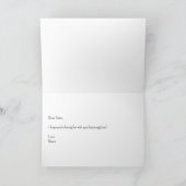 Kippenhok Coup Vouwbare Wenskaart Kaart (Binnen)