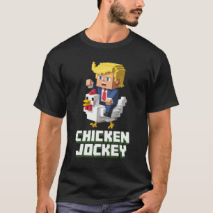 Kippenjockey Trump-shirt - Meme Pixel-gamer T-shirt