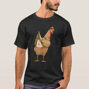 Kippenkont Eten Vrouwen Liefhebben Kip Lekkerbek T-shirt