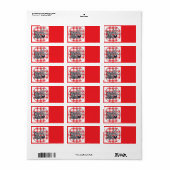 Kippenleven Etiket (Full Sheet)