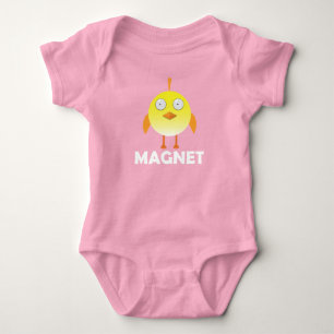 Kippenmagneet - Baby Jersey Bodysuit