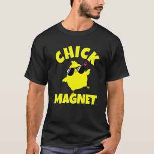 Kippenmagneet Cute Kuiken Peuters Jongens T-shirt