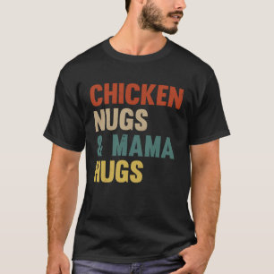 Kippenmoeder Vintage voor Moeder of Oma Nugget T-shirt
