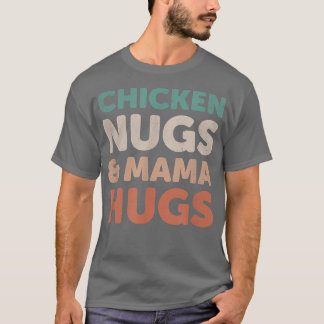 kippennuggen en mamma hugs peuterkletters t-shirt