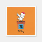 Kippenpot Pi Grappige Kip Dabbing Servet (Voorkant)