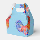 Kippenroestbakken Birthday  naam Bedankdoosjes (Achterkant)