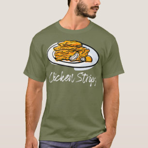 Kippenstaven met speciale tenders — Wingingers T-shirt
