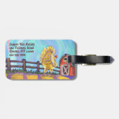 Kippenstift en Accessoires Bagagelabel (Achterkant horizontaal)