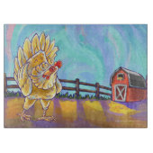 Kippenstift en Accessoires Snijplank (Voorkant)