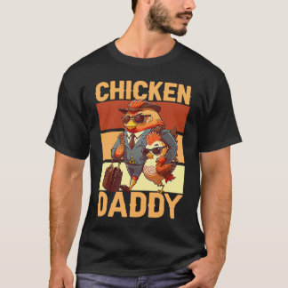 Kippenvader Boer Kippenfluisteraar Boerderijdier P T-shirt