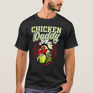 Kippenvader Haan Boer Rancher Pluimveehouder Schuu T-shirt