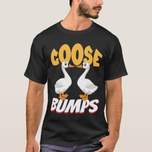 Kippenvel Grappige Dier Zegt Slogan Grap Pun T-shirt