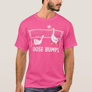 Kippenvel Volleybal Set Spike Grappige Volleybal T-shirt
