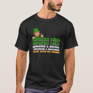 Kippenvleugel Kippenvleugel Lied Hot Dog Bologna S T-shirt