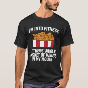 Kippenvleugels zeggen Eten Kippenvleugels T-shirt