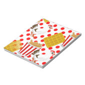 kippenwafels notitieblok (Gedraaid)