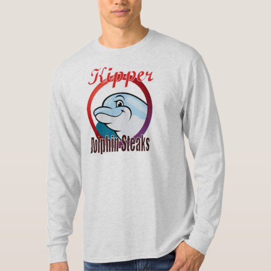 Kipper Dolphin Steaks T-shirt (Voorkant)
