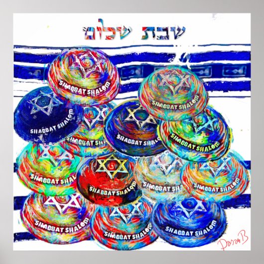 Kippot Poster (Voorkant)