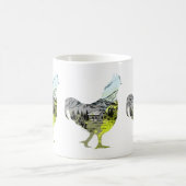 kipsilhouet met Boerderij Design Inside Koffiemok (Center)