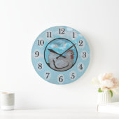 Kiptijd/wandklok Grote Klok (Huis)