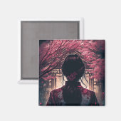 Kira Kirschblüten - Magnet Magneet (Voorkant / Achterkant)