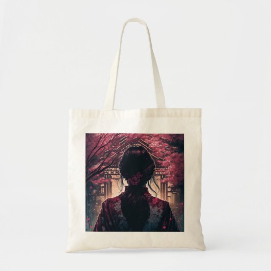 Kira Kirschblüten - Tragetasche Tote Bag (Voorkant)