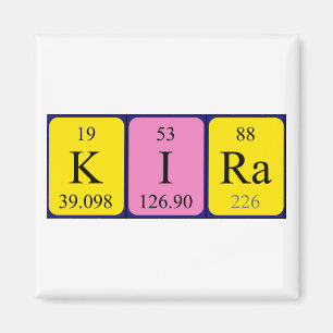 Kira periodieke tabelnaam magneet