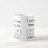 Kira périodique nom mug (Centre)