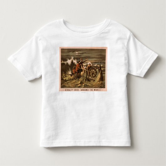 Kiralfy Bros "Around the World" Theatrical Kinder Shirts (Voorkant)