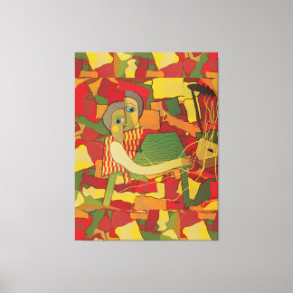 Kirar Melody in Fragments Canvas Afdruk