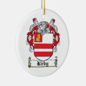 Kirby Family Crest Keramisch Ornament (Rechts)