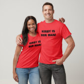 Kirby is ons man T-shirt (Unisex)