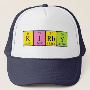 Kirby periodieke lijstnaam pet