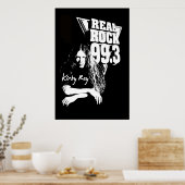 Kirby Ray Poster - Real Rock 99.3 (Cuisine)