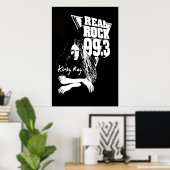 Kirby Ray Poster - Real Rock 99.3 (Bureau à domicile)