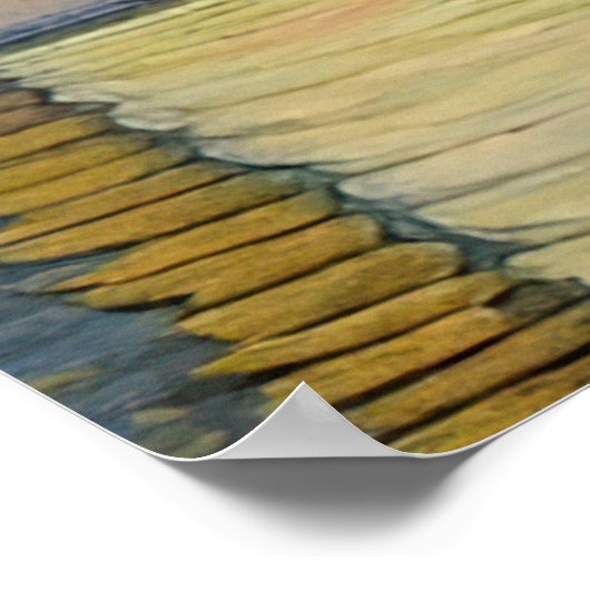 Kirche Cassone Gustav Klimt schilderlandschap Poster (Hoek)