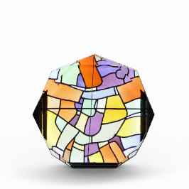 Kirchenfenster Botterens FR Suisse Fotoblock Fotoblokken