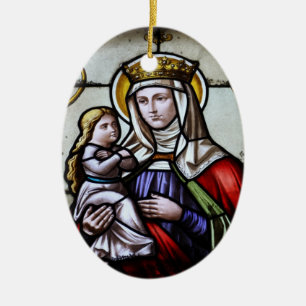 Kirchenfenster la Roche FR Suisse Keramisch Ornament