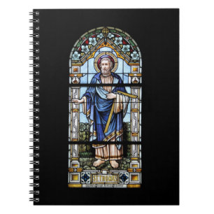 Kirchenfenster Plaffeinen Schweiz/Suisse Nootbook Notitieboek