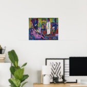 Kirchner - Modern Bohemen Poster (Thuiskantoor)