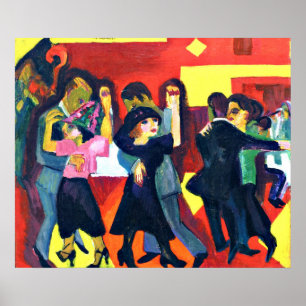 Kirchner - Tango Tea; Ernst Kirchner Poster