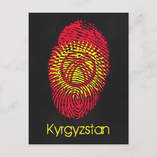 Kirgisistan Briefkaart (Voorkant)
