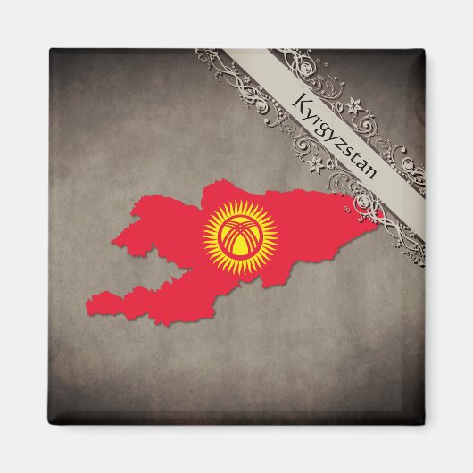 Kirgisistan Magneet (Voorkant)