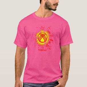 Kirgizische Waterverf, Kirgizische vlag T-shirt