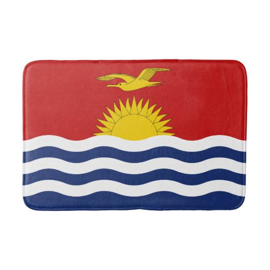 Kiribati Flag Badmat (Voorkant)