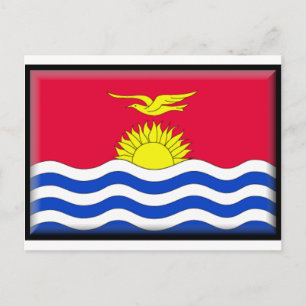 Kiribati Flag Briefkaart