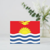 Kiribati Flag Briefkaart (Staand voorkant)