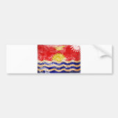 Kiribati Flag Bumpersticker (Voorkant)