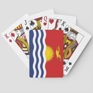 Kiribati Flag Pokerkaarten